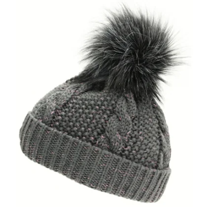 Dámska zimná čiapka BLIZZARD Viva Kaprun, grey pink