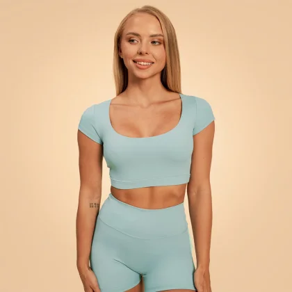 BeastPink Ženska kratka majica Sense Storm Blue
