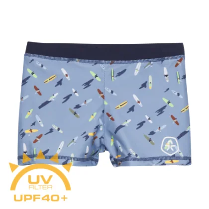 Chlapčenské plavky COLOR KIDS Swim Trunks - AOP, coronet blue