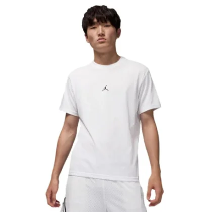 Pánske tričko s krátkym rukávom NIKE M JORDAN DF SPRT JUMPMAN SS CREW-100 WHITE BLACK