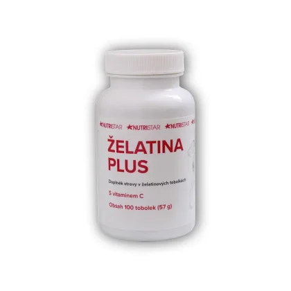 Nutristar želatina kloubní výživa plus 100 kapslí