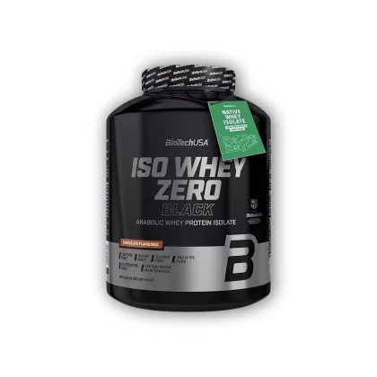BioTech USA Iso Whey Zero Black 1816g