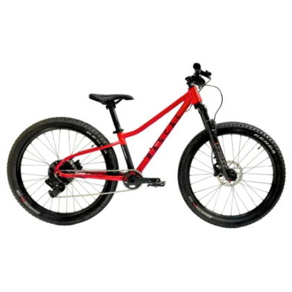 Juniorský horský bicykel RASCAL Wild 24, ruby red