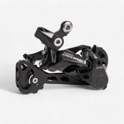 ROCKRIDER Prehadzovač Shimano Deore M6000 10 rýchlostí Shadow RD dlhé ramienko bez