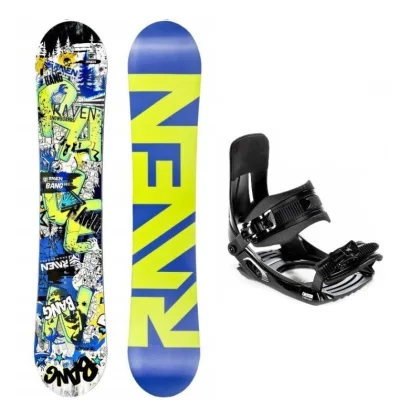 Raven Bang junior dětský snowboard + Croxer MP180 snb vázání