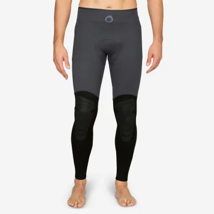 DECATHLON Pánske potápačské neoprénové nohavice SPF 500 3 mm na podmorský rybolov sivé M