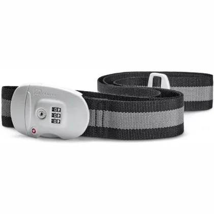 Go Travel popruh na zavazadla Combi Luggage Strap TSA black