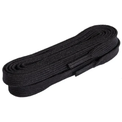 Powerslide Voskované tkaničky MY FIT Waxed Laces Black