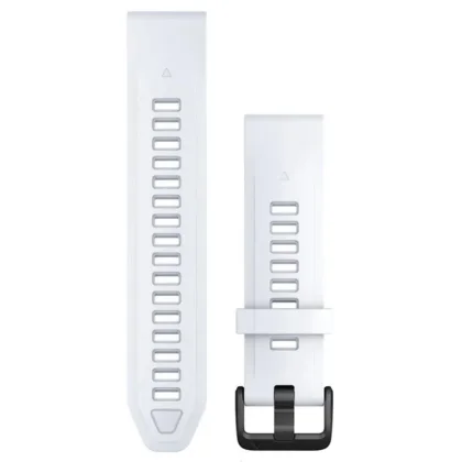 Garmin Řemínek QuickFit 20 pro fenix 5S/6S/7S/8S, Whitestone Silicone