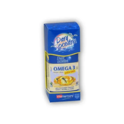 VitaHarmony Omega 3 Extra DHA i pro děti 60 tablet