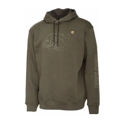 Mikina PROLOGIC Mirror Carp Hoodie Ivy Green veľ. M