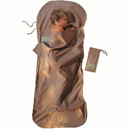 Cocoon dětská spacáková přikrývka Kid Sack bavlna khaki