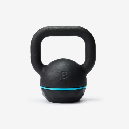 CORENGTH Kettlebell 8 kg liatinový s gumenou základňou 8 kg