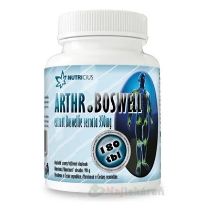 Nutricius Arthroboswell Boswellia serrata 350 mg 180 tabliet