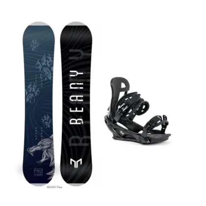 Beany Paw juniorský snowboard + Beany Trust vázání