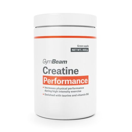 GymBeam Creatine Performance zelené jablko