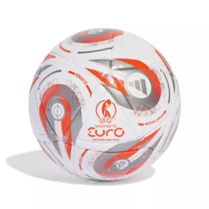 Futbalová lopta ADIDAS W EURO25 LGE F WHITE SILVMT LUCLEM