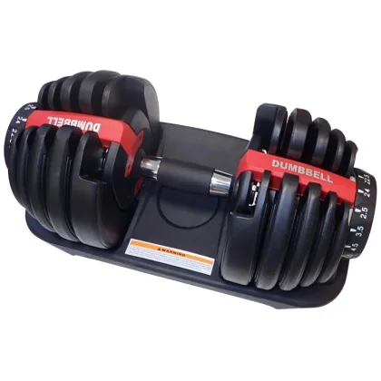 Kubisport Nastavitelná jednoruční činka 15v1 hmotnost 24 kg