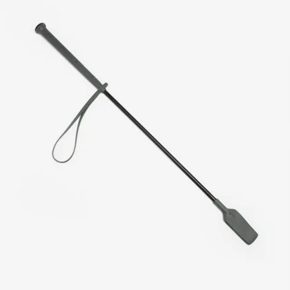 FOUGANZA Jazdecký bičík 500 58 cm zeleno-čierny bez