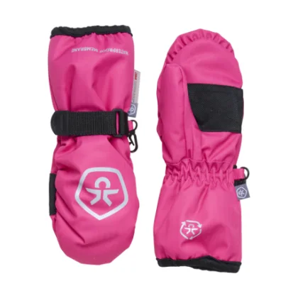 Dievčenské rukavice palčiaky COLOR KIDS Mittens - Waterproof, fuchsia purple