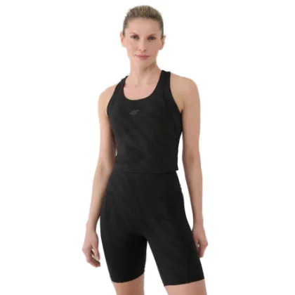 Dámské tréninkové tílko 4F SLEEVELESS FNK F413-20S-DEEP BLACK