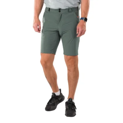 Pánske turistické kraťasy NORTHFINDER HALMO-263greengrey
