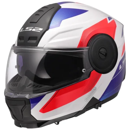 LS2 FF902 Scope II Duria White Blue Red 3XL (65-66)
