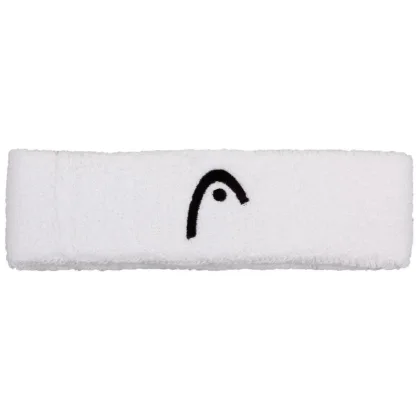 Headband froté čelenka bílá