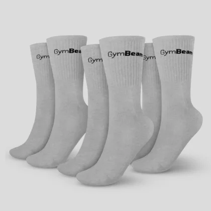 GymBeam Ponožky 3/4 Socks 3Pack Grey SS