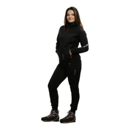 Dámská turistická softshellová bunda NORTHFINDER DONNA-269-black