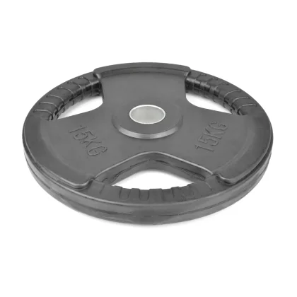 Kotúč olympijský MASTER 15 kg pogumovaný