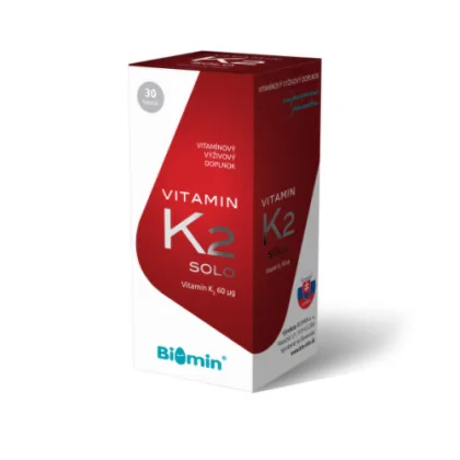 BIOMIN VITAMIN K2 SOLO 30 kapsúl