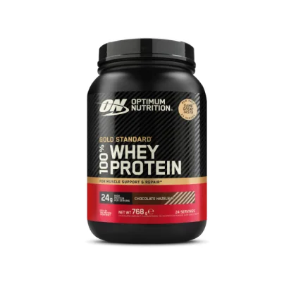 Optimum Nutrition 100 Whey Gold Standard čokoláda lieskový oriešok