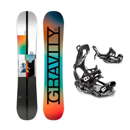Gravity Symbol 24/25 pánský snowboard + Raven Fastec FT360 black vázání