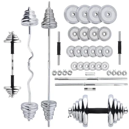 HMS Činkový set v kufru STC55 55 kg chrom