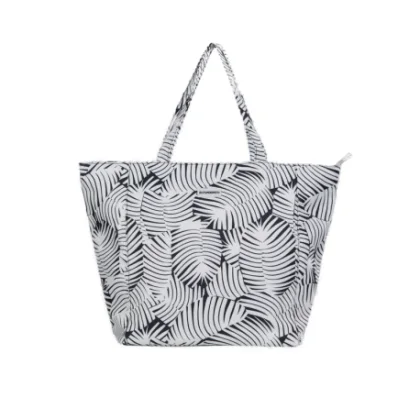 Plážová taška FUNDANGO Almaraz Beach Bag-903-black injun I