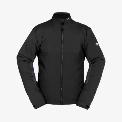 DECATHLON Pánska jachtárska bunda Midlayer Offshore Pro Series sivo-čierna L