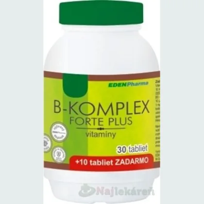 EdenPharma B-komplex Forte Plus 40 tabliet