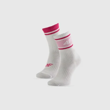 Dievčenské dlhé ponožky (2-pack) - multicolor