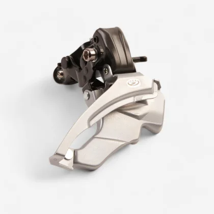 ROCKRIDER Prešmykač SHIMANO ALTUS 3 x 9R 34,9 MM ťah lanka nahor a nadol/horná objímka bez