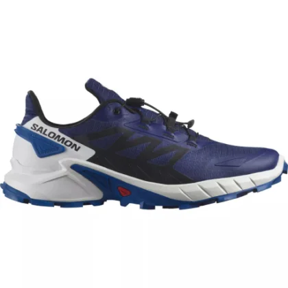 Pánska bežecká trailová obuv SALOMON Supercross 4 M blue print black lapis blue