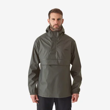 CAPERLAN Nepremokavé rybárske pončo/blúza - FP 500 kaki XL-2XL