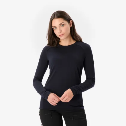 SIMOND Dámske tričko Merino Resist dlhý rukáv tmavomodré M
