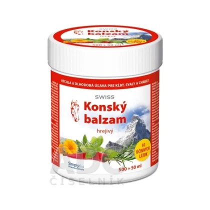 KONSKÝ BALZAM SWISS hrejivý