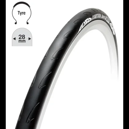 TUFO Plášť Comtura Aero 28 700x28C, kevlar, černý