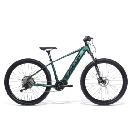 Túra elektromos kerékpár AMULET (II. Quality) 29 eRival 5.0 SR, racing green black