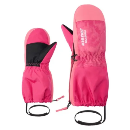 Detské lyžiarske rukavice ZIENER Levi-Z AS-115007-443-Pink