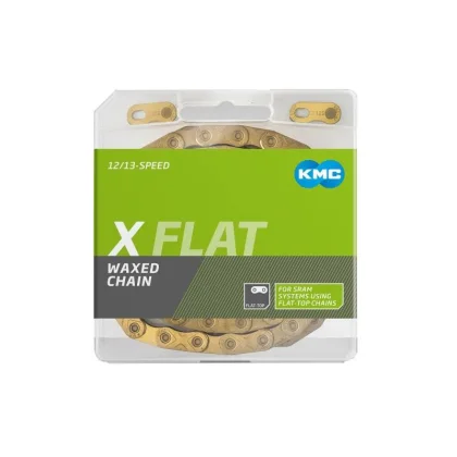 Kmc X-flat Zlatý Waxed BOX řetěz