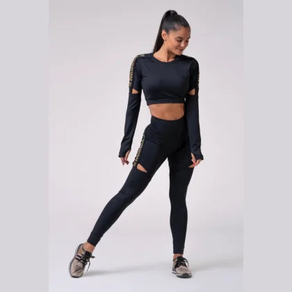 Legíny Honey Bunny 820 Black - Nebbia