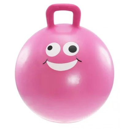 Lifefit Dětský skákací míč Jumping Ball 45 cm růžový